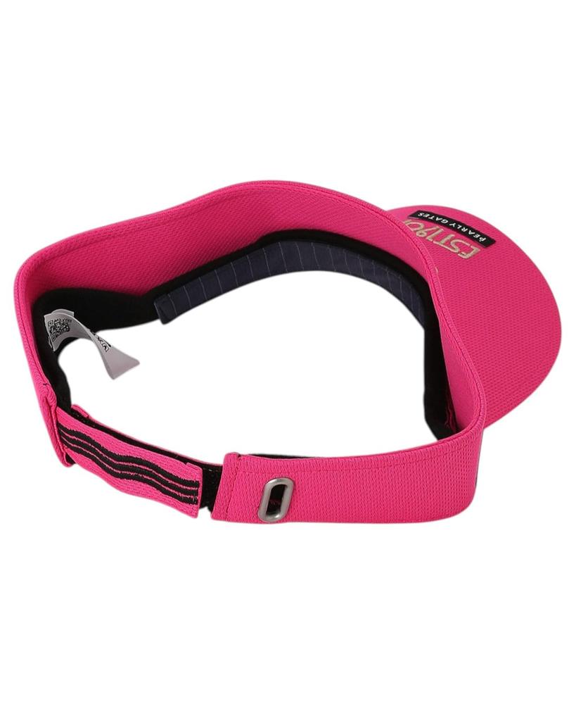 PEARLY GATES Unisex Tech Visor (Cooling Touch & UV Protection) Golf Hat, 053-5287822, 090_Pink, FR