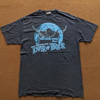 Vintage Twilight Zone Tower Of Terror Disney's Movie T-shirt