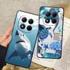 Creative Marine Organisms Art Funda Phone Cover Case for Xiaomi Redmi Note 7 8 10S 9S 11s 12s 9 14 11 10 12 Pro 13 Pro Plus