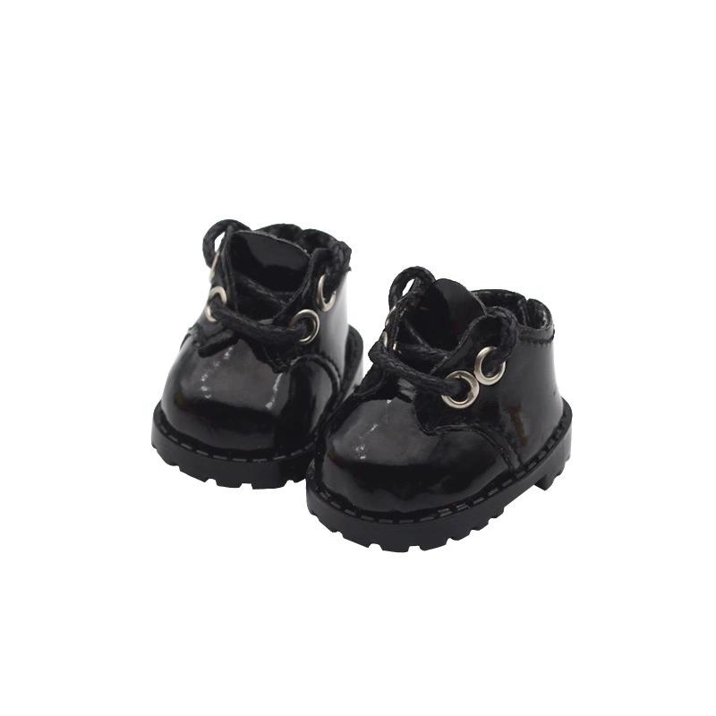 

For 17cm Labubu Kawaii V1 V2 Labubu Doll S Shoes Outfit Accessories Cute Casual Sports Shoes Doll Accessories Gift No Dolls чорний