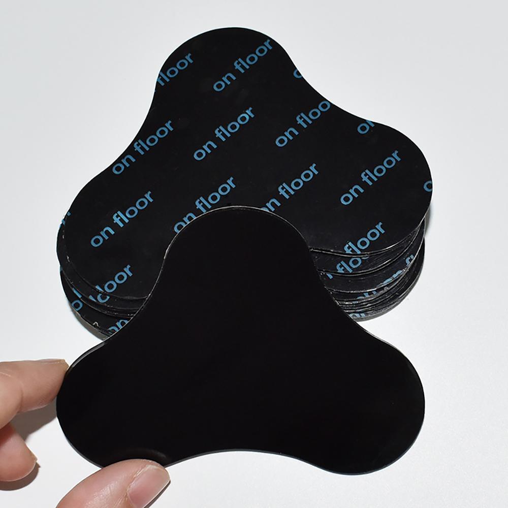 10PCS Large Carpet Mat Rug Grippers Anti Slip Rubber Sticker Skid Tape Reusable Pad
