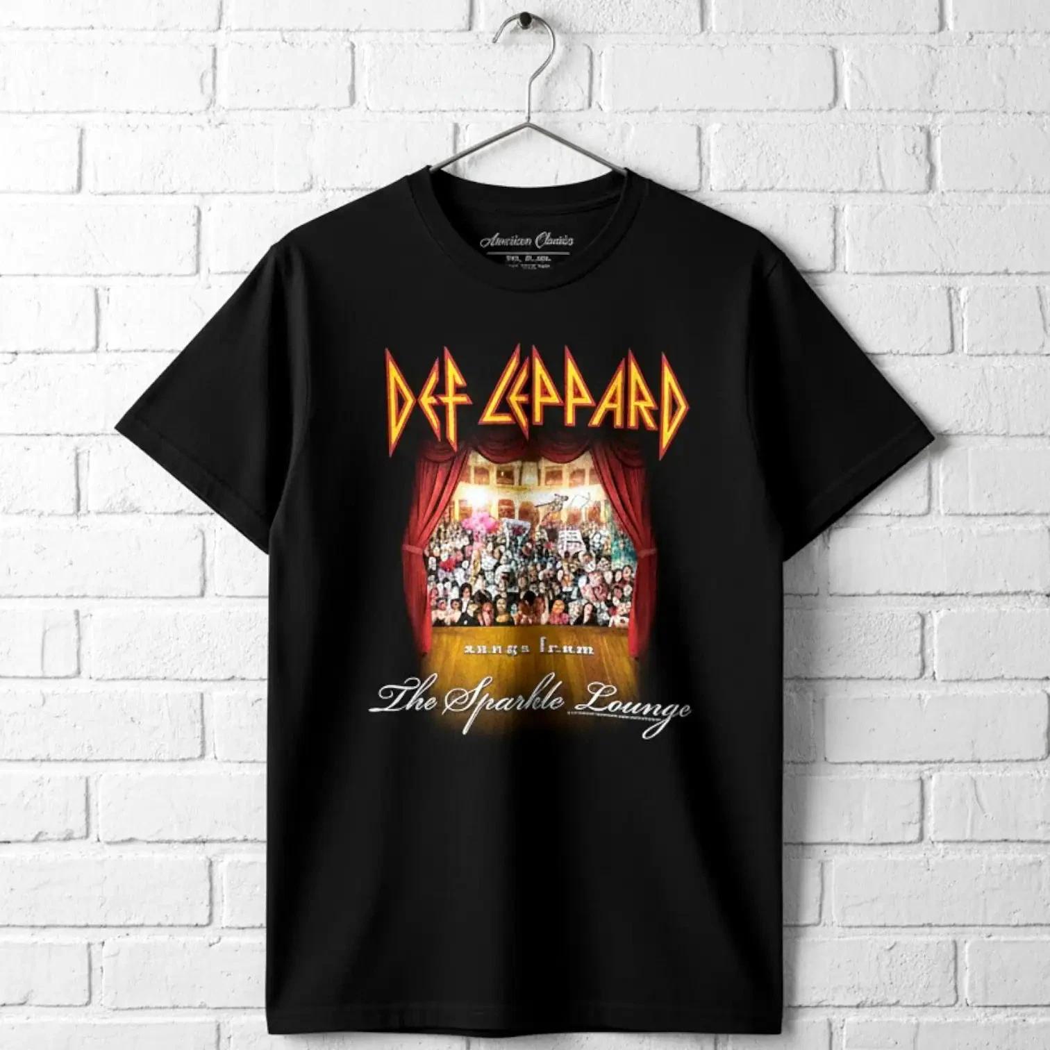Def Leppard Sparkle Lounge Men s T Shirt XXL