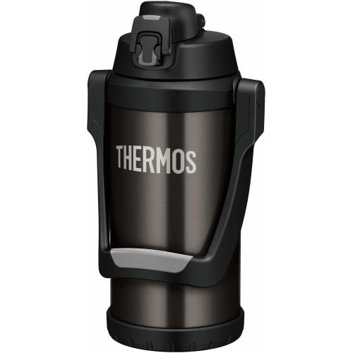 

Thermos Water Bottle Vacuum Insulated Sports Jug 2.0L Black Gray FFV-2000 BKGY