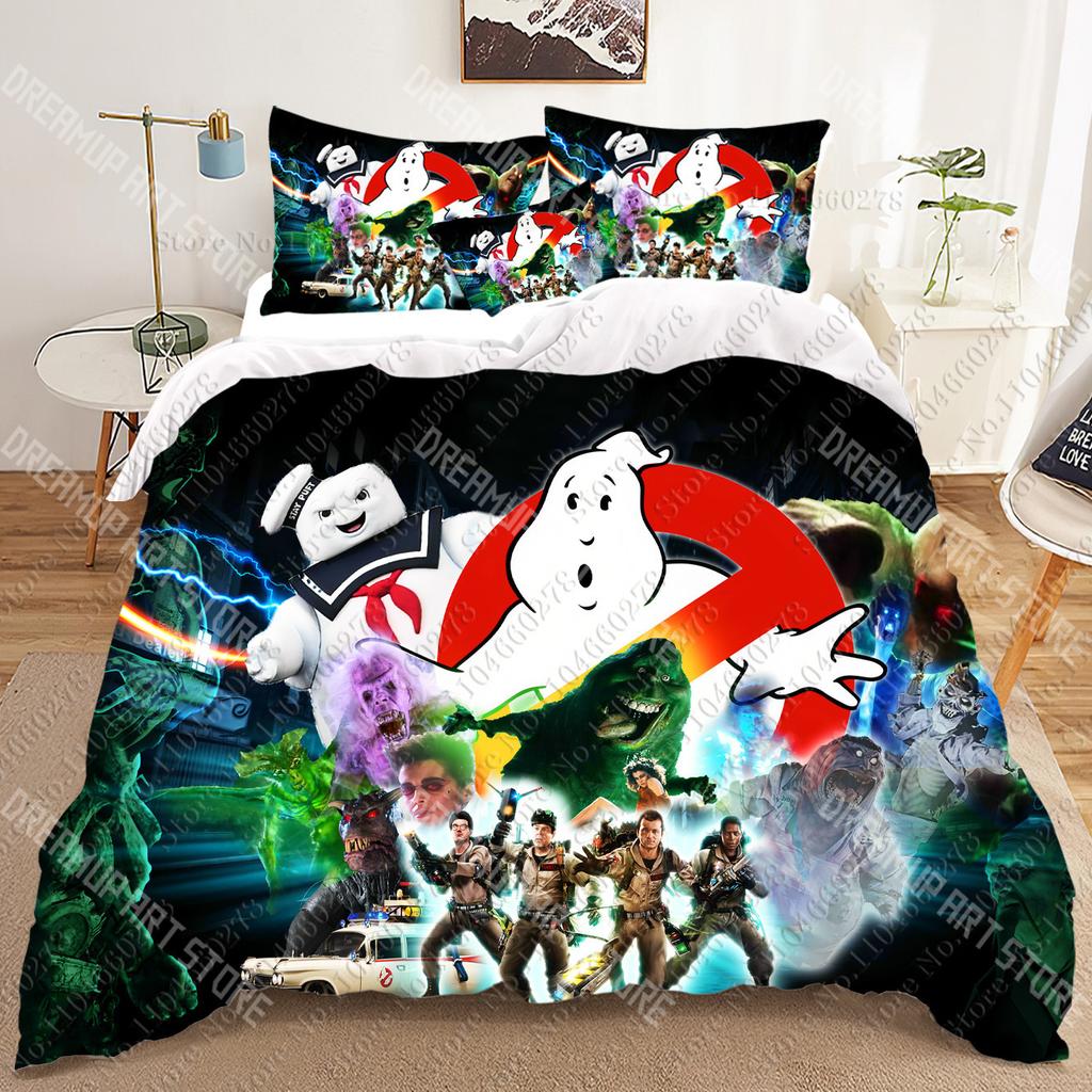 Ghostbusters 3D Bedding Sets Print Duvet Cover Adults/ Children Bed Comforter Birthday Gift Dropshipping
