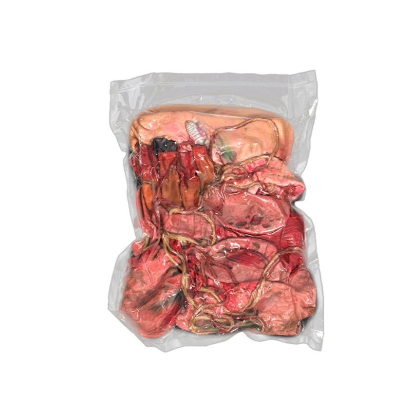 Realistic Blood Splattered Hands Feet Organ Decorations Durable Latex Hanging Ornament For Horror Home Display