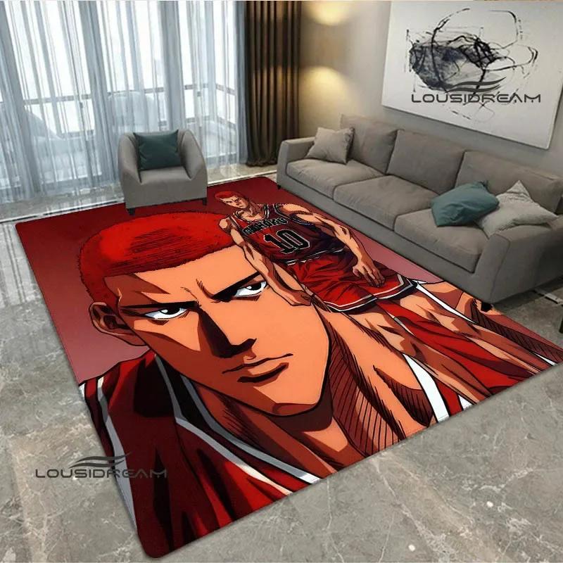3D Cartoon Slam Dunk printed carpet Non-slip carpet outdoor carpets area rug Home bedroom decor rug for bedroom birthday gift