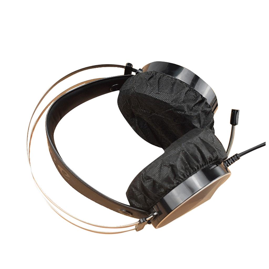 Disposable Hygienic Sanitary Earpad Covers for Small Headphones and All Headsets