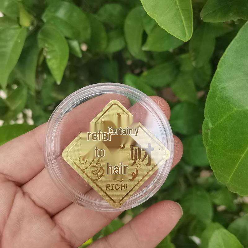 Gold 999 Leaf Phone Sticker: Wealth-Attracting Back Sticker, Ideal Birthday Gift