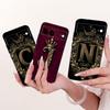 For Google Pixel 7 Case GQML3 GVU6C Luxury Crown Letter Soft Silicone Black Back Cover For Google Pixel 7 Pro Pixel7 7Pro Bumper