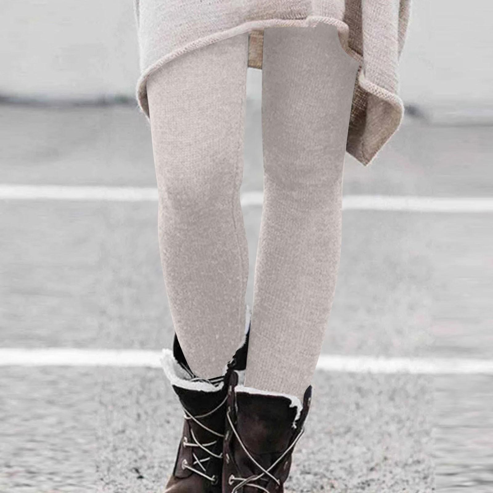 

Женские брюки, однотонные эластичные мягкие хлопковые леггинсы, повседневные домашние пижамы L белый