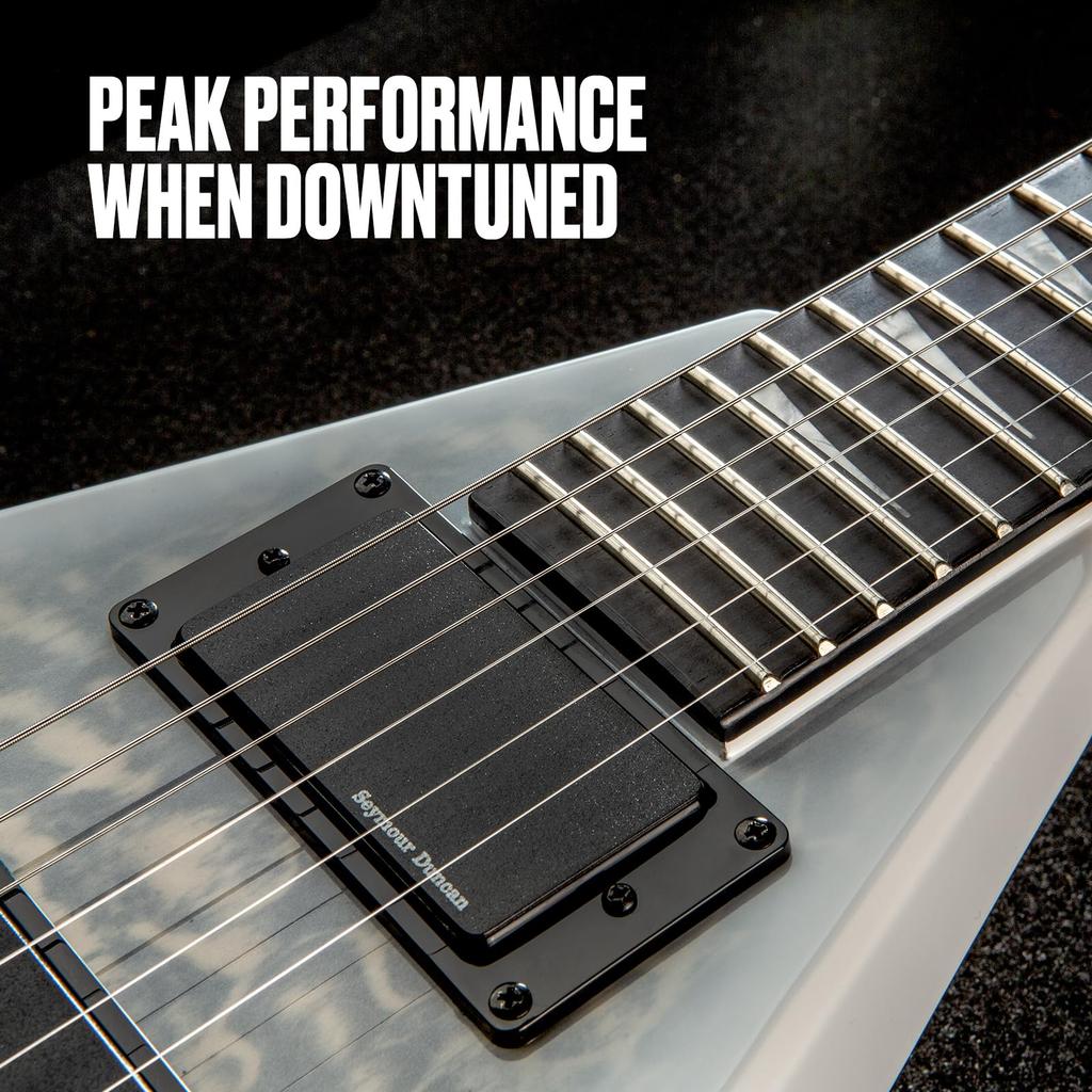 Jim Dunlop Trivium String Lab Series Guitar Trivium Signature Electric Guitar TVMN10637 Strings, 7-String Strings,