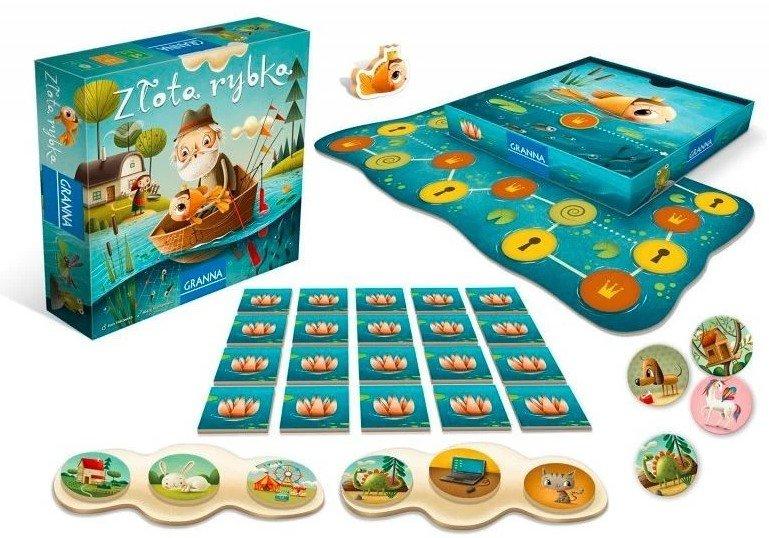 Golden Fish. Granna board game.