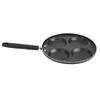 Household Aluminum Breakfast Frying Pan Non-Stick Cooking Pan with Handle Kitchen Utensils 24.5cm
