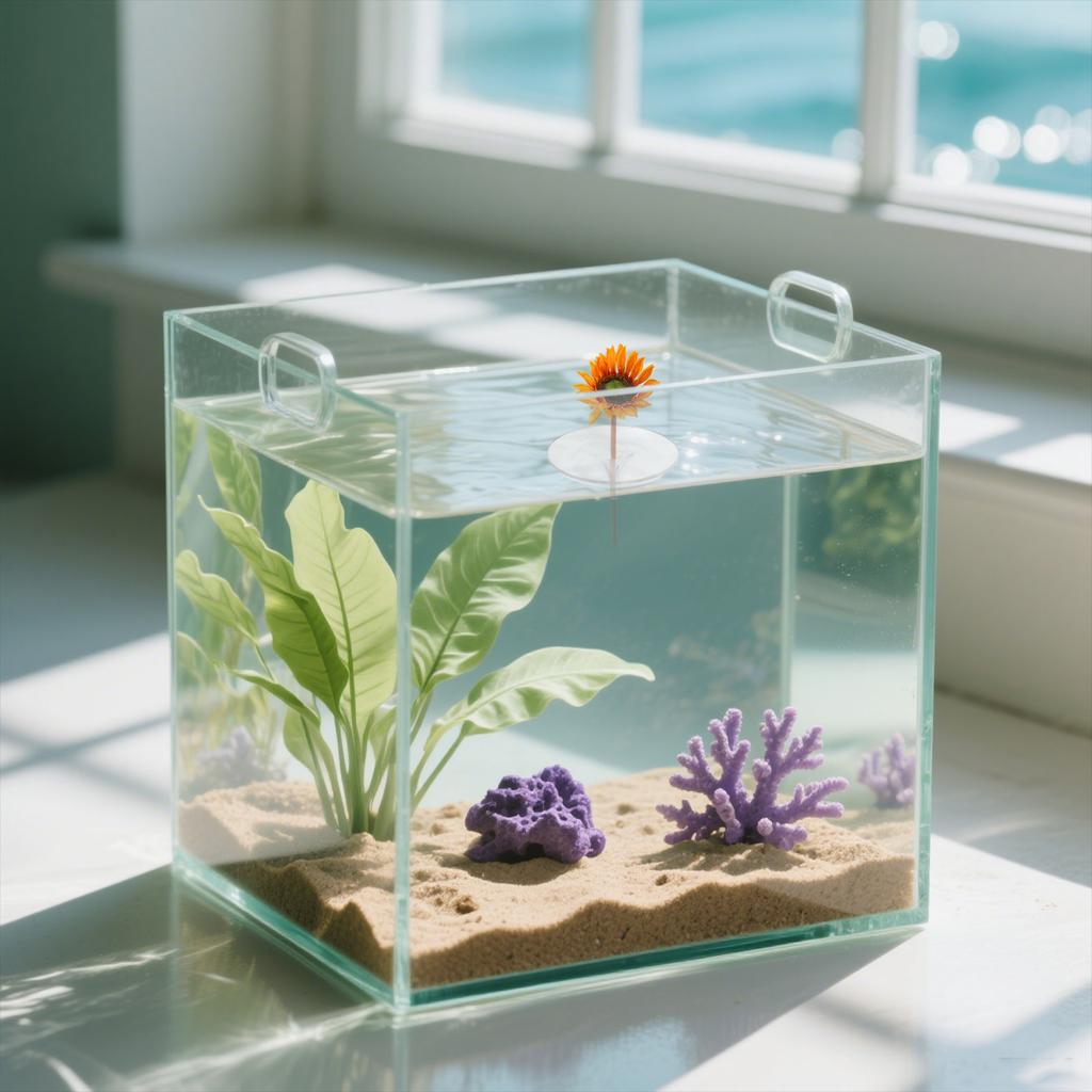 40Pcs Hydroponic Floating Flower Holder Transparent Plastic 50Mm Plant Fixation Insert Floating Floral Display Stand for Water