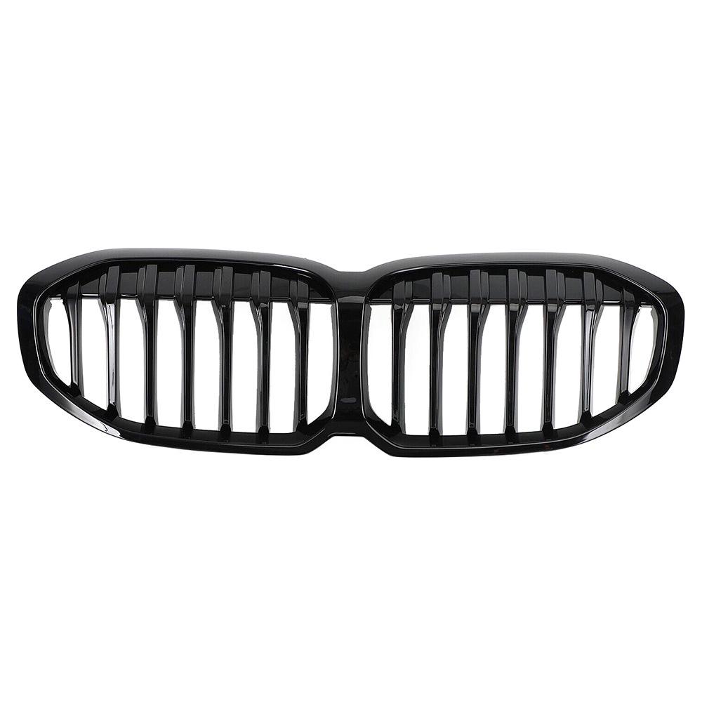 Gloss Black Single-Bar Kidney Grille for BMW 1 Series F40 (2020-2024)