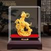 Golden Sheep Feng Shui Figurine for Prosperity - Three Sheep Zodiac Wealth Attracting Gift