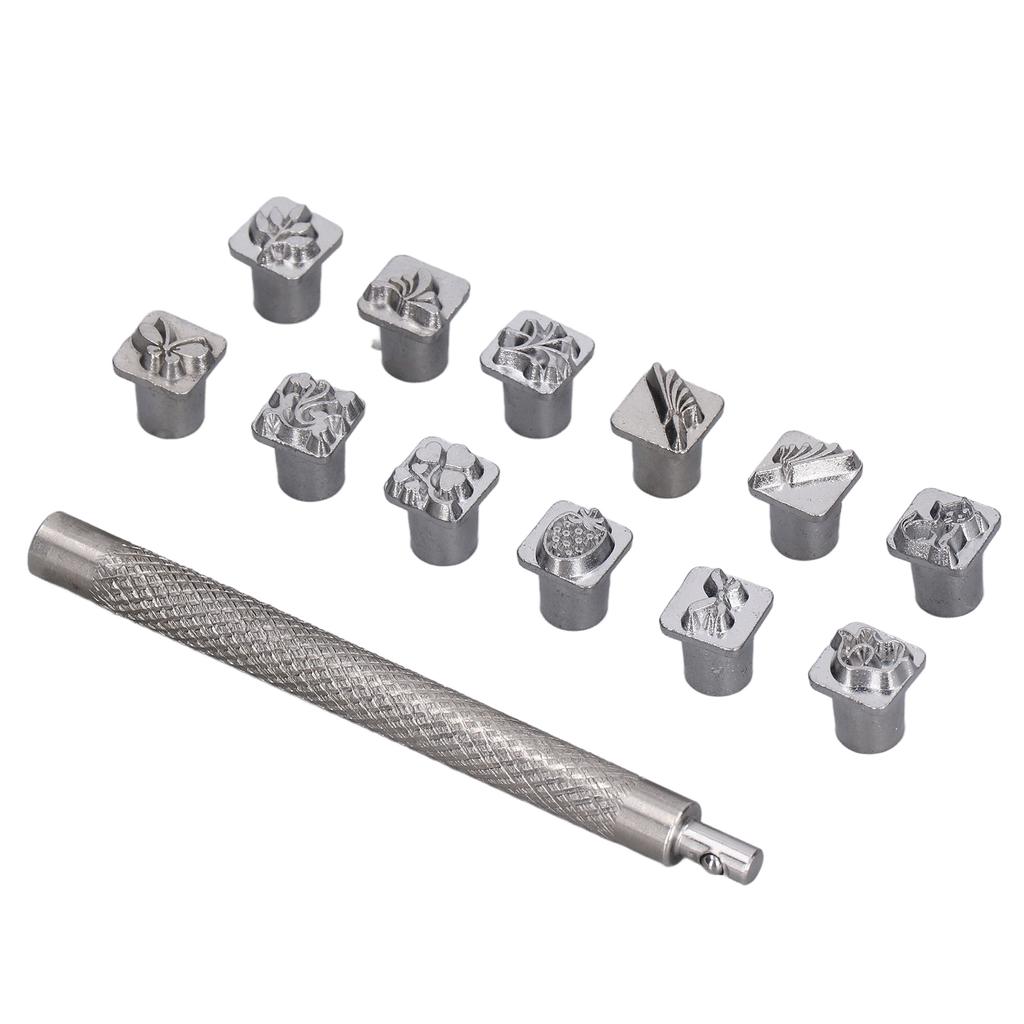 Leather Stamps DIY Production Fine Workmanship Fashion Design Novel Pattern Leather Stamping