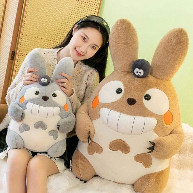 Doll Plush Totoro Throw Pillow Hayao Miyazaki Anime Doll Cartoon Gift Birthday
