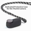 Flexible Silicone Protective Case For 360 GO3 Action Camera Includes Lens Cap And Slip Proof Lanyard Full Set For Outdoor