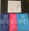 IVE 4-piece Set Unopened Secret Album Used