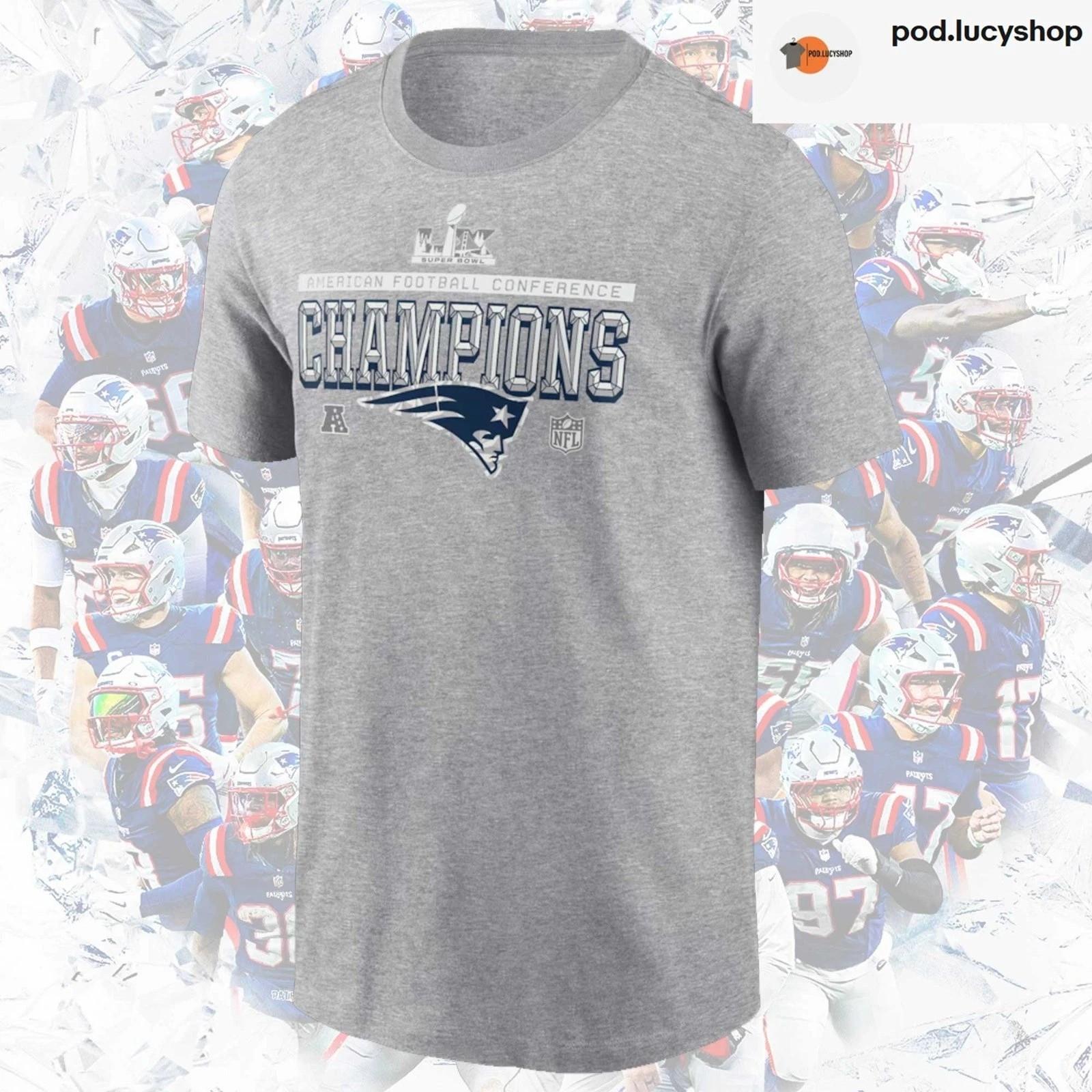 Patriot 2025 AFC Champions Locker Room Collection T-Shirt Unisex Fan Gift S-5XL M