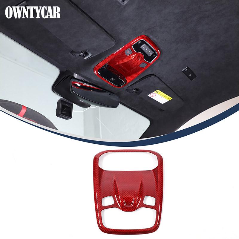 For Lotus EMIRA 2026-2026 Red Real Carbon Fiber Car Steering Wheels Console Gear Shift Panel Cover Trim Sticker Car Accessories