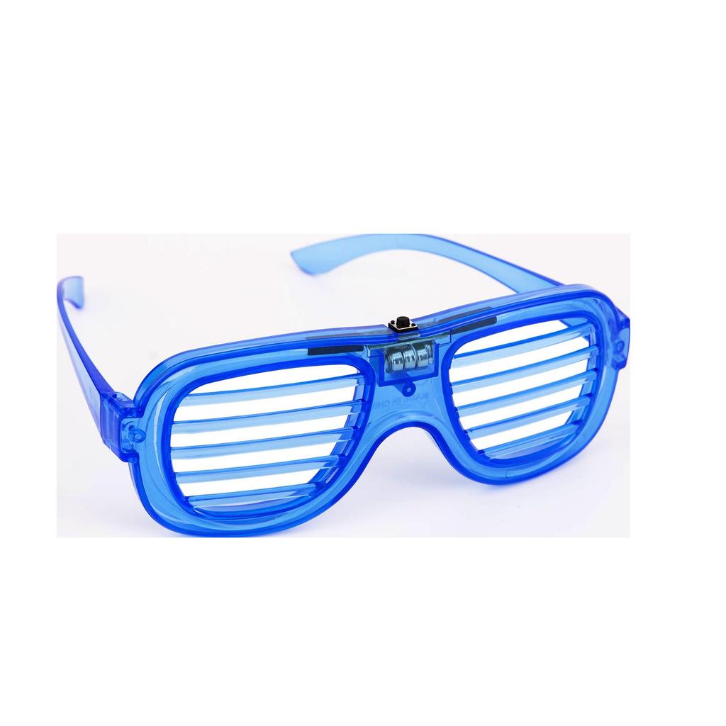 LED Flashing Disco Glasses - Glow-in-the-Dark Party Props for Influencers