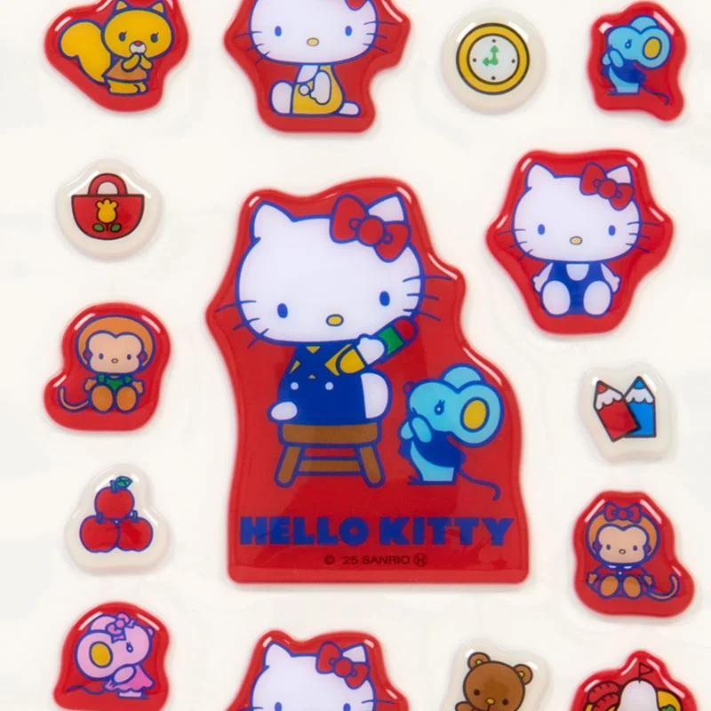 Sanrio Hello Kitty Puffy Stickers ( Retro ) Japan NEW Sanrio Characters