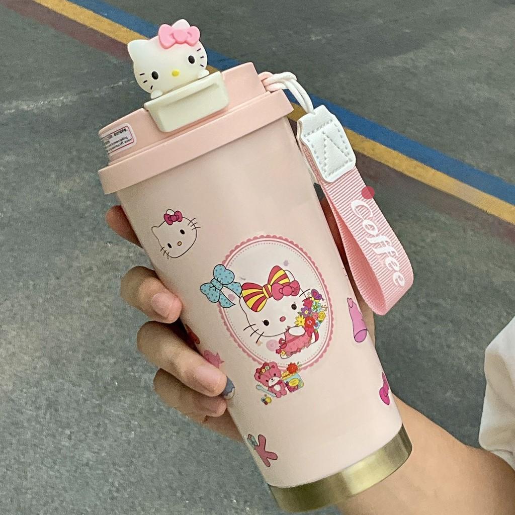Hello Kitty Insulated Travel Mug With 316 Stainless Steel For Office And Outdoor Use