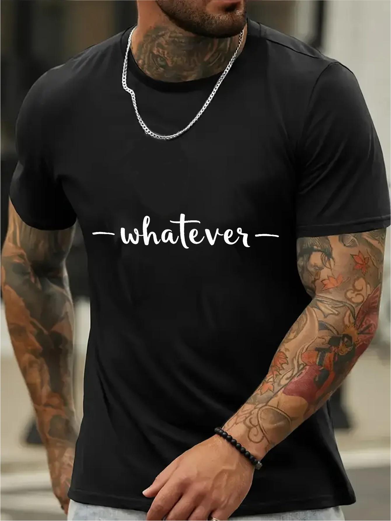 Black T-shirt - Soft Breathable Cotton Blend Tee with Stretch Fabric for Gym S