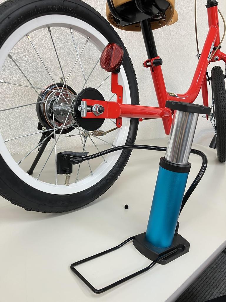 Top Foot Pump Slim Foot Pump Blue Bicycle Air Pump