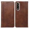 For OnePlus Ace 5 Ultra 5G/Nord 5 5G Case Hidden Magnetic Closure Calf Texture Leather Phone Cover