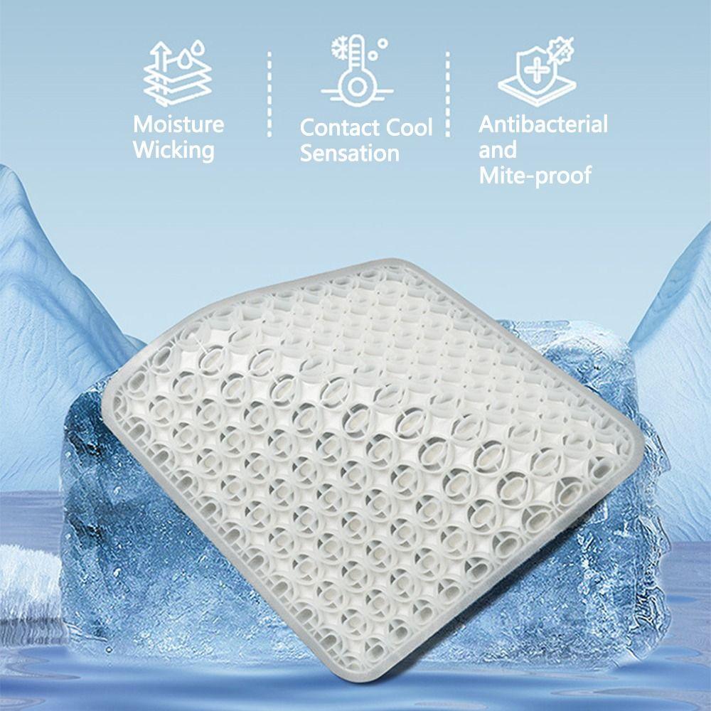 Waterproof Sedentary Seat Cushion Breathable Summer Chair Pad Car Cooling Seat Pad  All-Season