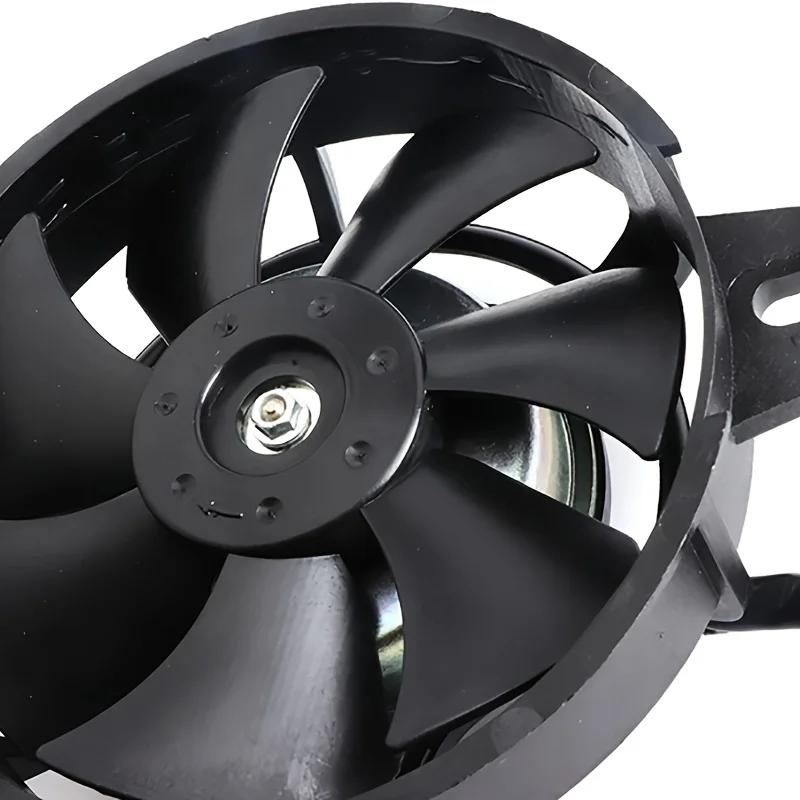 12V Motorcycle Fan Oil Cooler Engine Electric Radiator