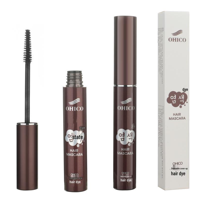 

Водостойкий временный белый мелок для волос - Стойкое, не требующее смывания покрытие для волос и бровей Coffee Dye Pen (International Version)