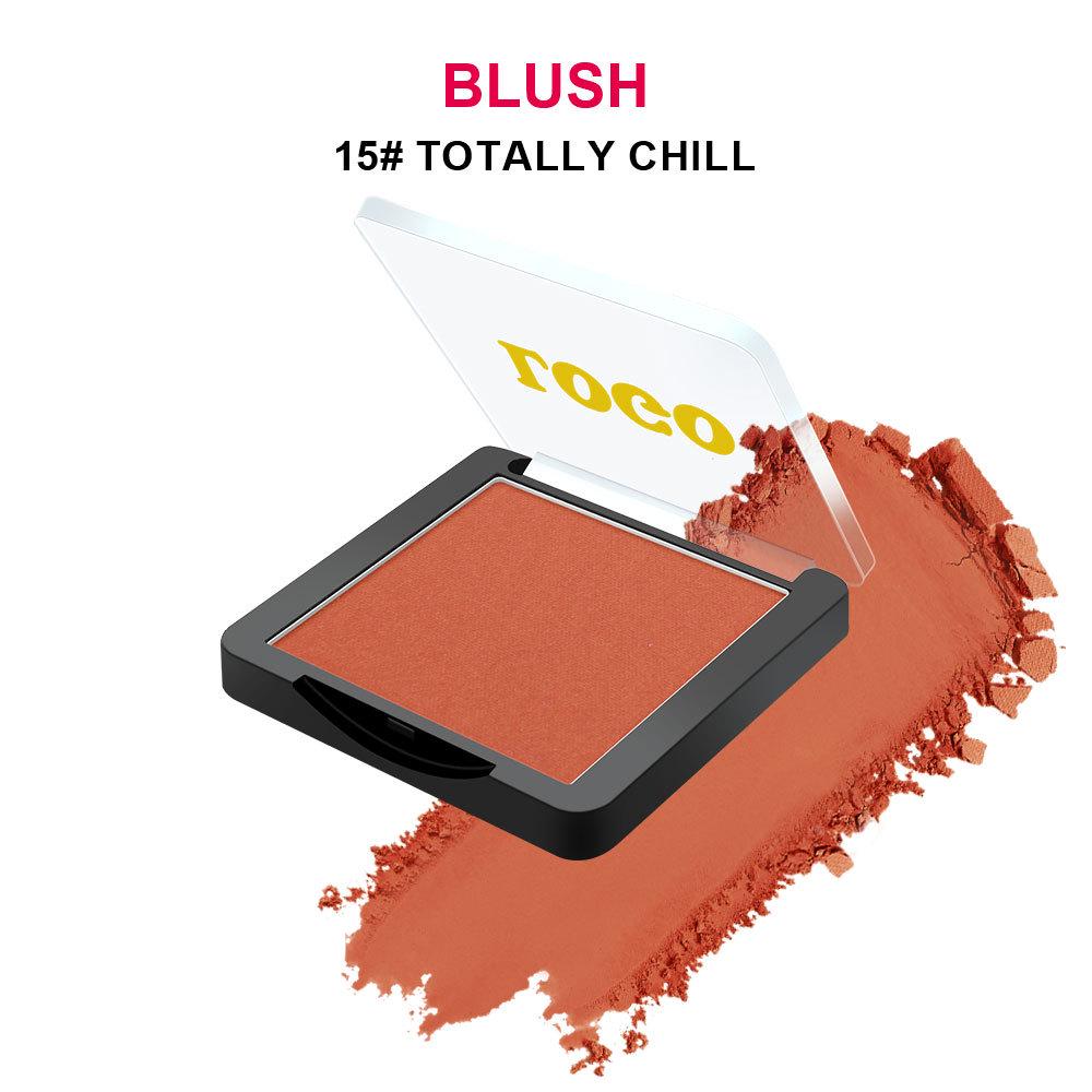 Versatile Matte Blush Palette: Low-Saturation, Single-Color Option