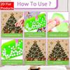 Perlenmalerei Weihnachtsbaum Kunst-Set DIY festliche Perlen Wand Heimdekoration Malerei