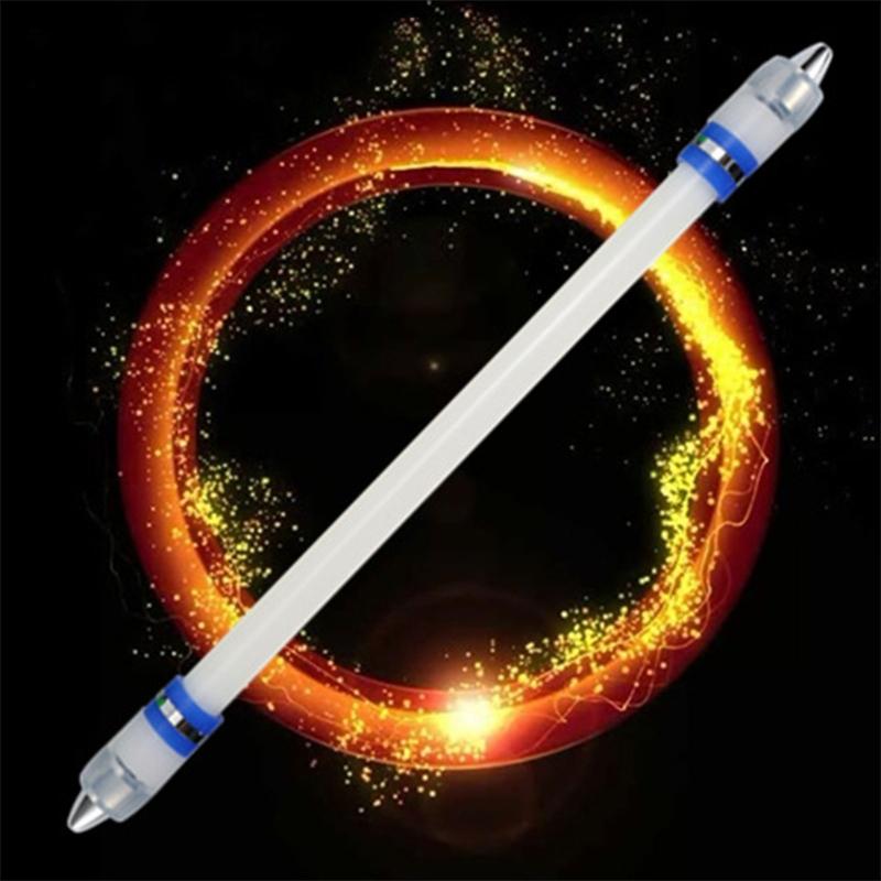 Luminous Gaming Spinning Pen Non Slip Fingertip Toy Unable To Write for Student