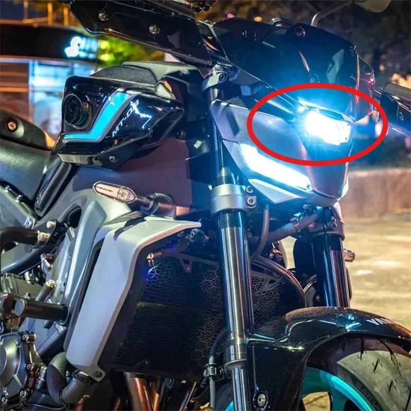 Motorcycle Headlight Cover Protective Sheet Suitable for Yamaha MT09 MT-09 MT 09 2024 2025Y-AMT Headlight Protective Cover
