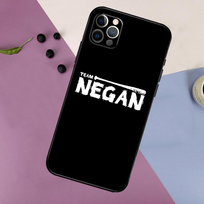 Negan The Walking Dead Phone Case For iPhone 16 15 14 13 11 12 17 Pro Max Mini 15 16 Plus 16e 17 Air Bumper Cover