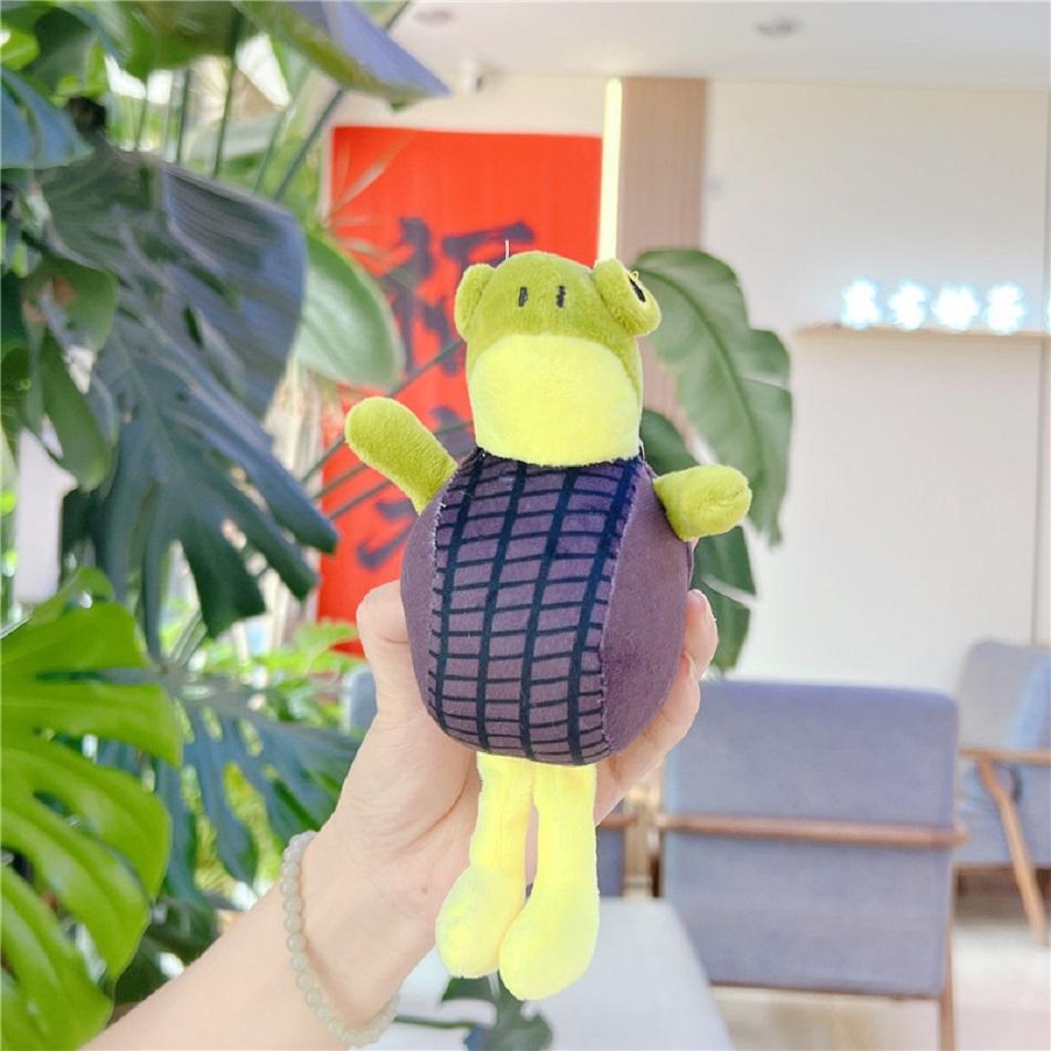 New Italian Brainrot AI Animals Sahur Figure Tralalelo Tralala Plush Pendant keychain cartoon Kids Doll Girl Birthday Toys Gifts