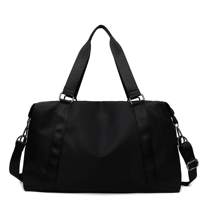 New large-capacity waterproof Oxford cloth short-distance travel bag, luggage bag, fitness sports bag, training bag.