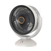 Retractable Air Circulation Fan Dual Purpose USB Shaking Head Electric Fan for Tabletop  With Remote Control Timing  Night Light Floor Fan 12W