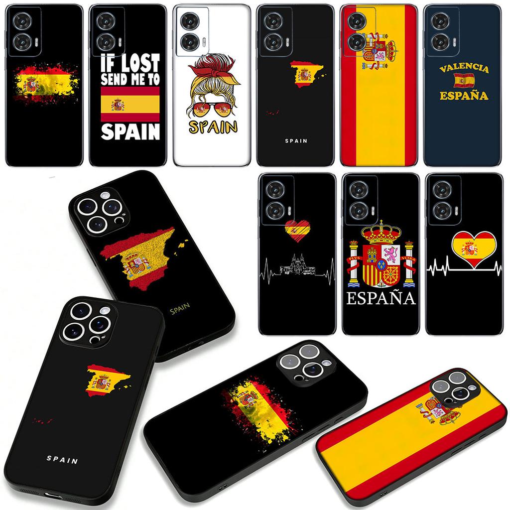 Spain Flag Yellow Red Phone Cover Case for Xiaomi Redmi 15C 15 A4 A5 9A 9T 10A 10C 9C NFC 14C Note 11 9 10 Pro 8T Casing