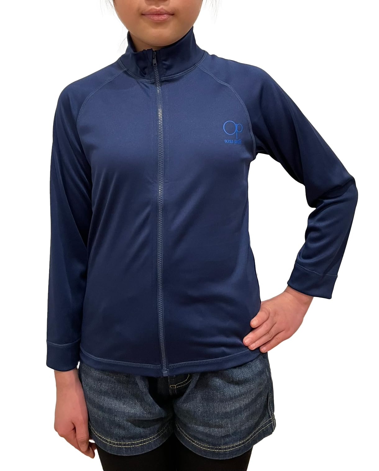 

[Yu-Packet] 2025SS Children s OP Rash Guard UV RASH 569430-S: Authentic Japanese Product/Junior/Kids/OP/Ocean Pacific/Surf/Long Sleeve_140_NVN