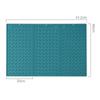 Kitchen Large Thick Folding Silicone Coaster Counter Tableware Draining Anti-scald Heat Insulation Sink Foldable Silicone Mat