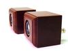 Takai Crafts High Craft Rose Mahogany Material Audio Speaker terminal specifications Ultra-compact HC-TX051 Pair High-grade