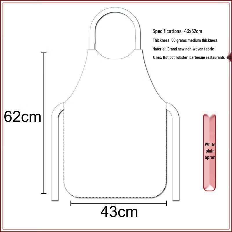 JIAQILI Disposable Non-Woven Aprons
