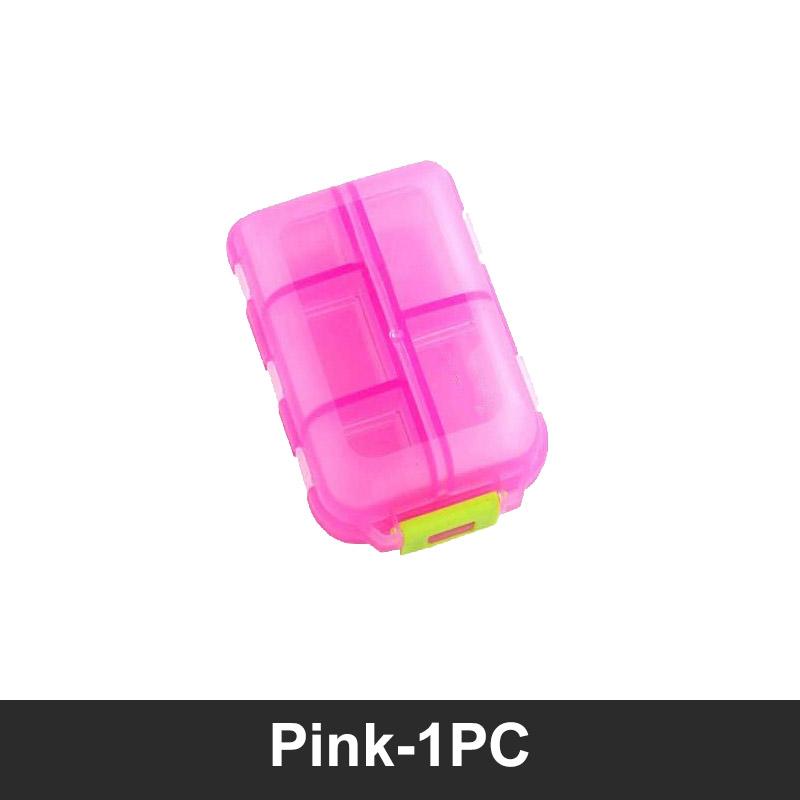 Neue praktische Reise-Pillendose, Pillenspender, Pillenorganizer, Tablettenbox-Etui, Behälter, Medikamentenunterteiler, Medikamentenboxen