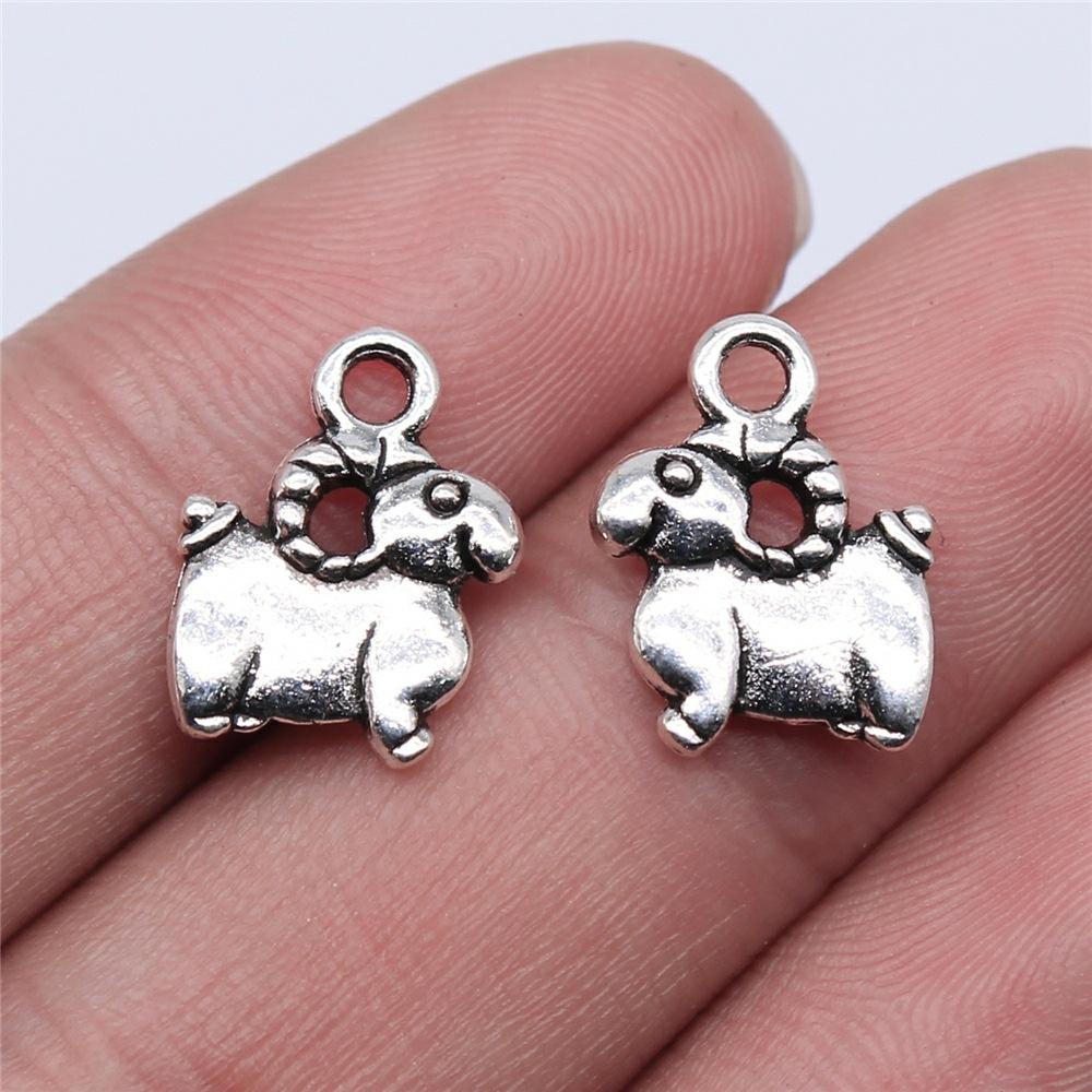 20pcs Australia Series Charms Koala Bear Kangaroo Alpaca Sheep Charms For Bracelet Making Keychain Making Necklace Making